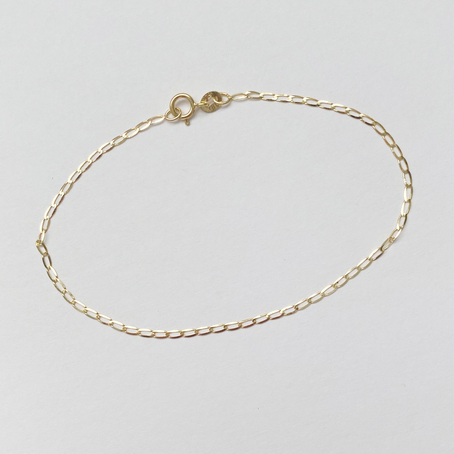 Elongated Curb Bracelet - Easter Ahn Design