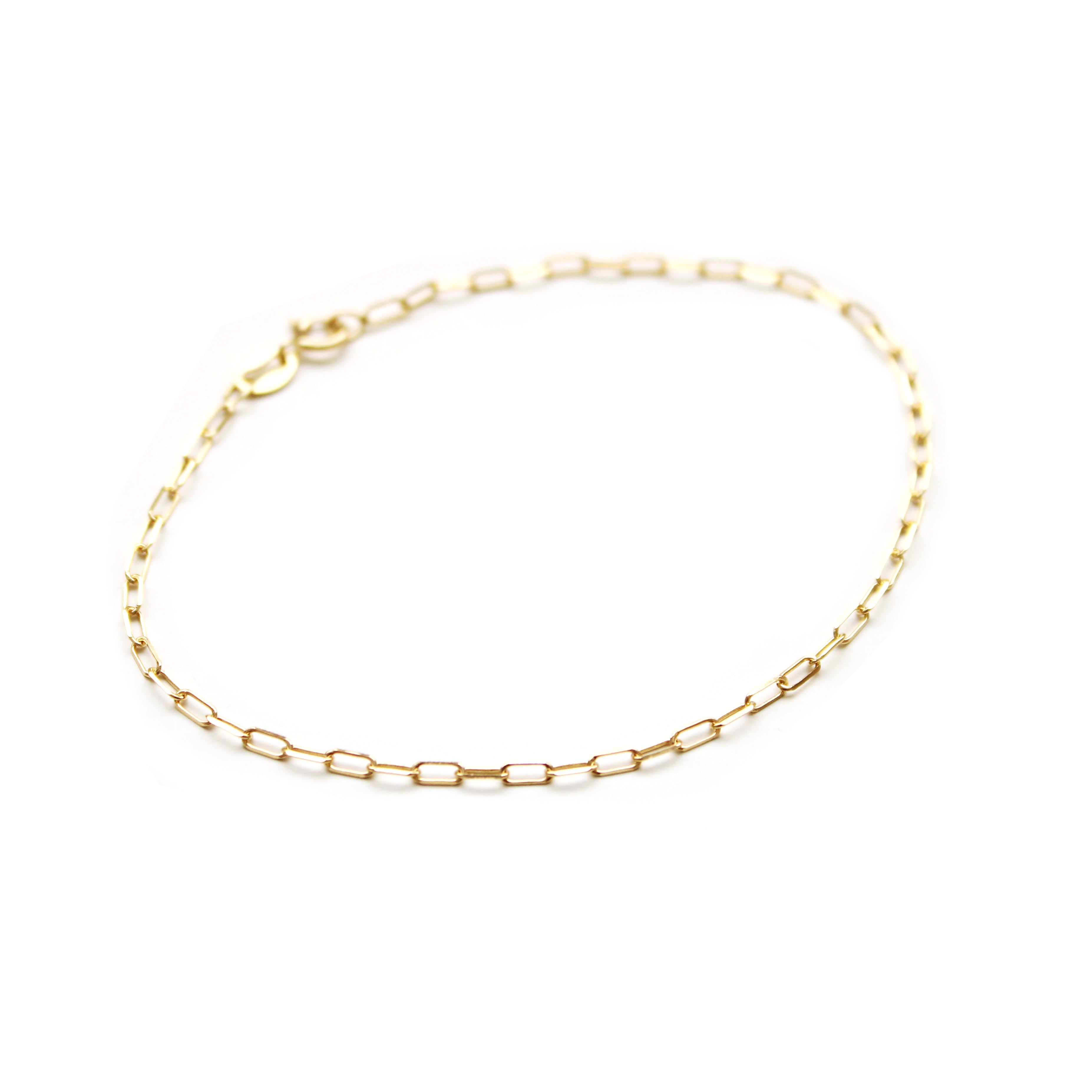Mini Paperclip Chain Bracelet - Easter Ahn Design