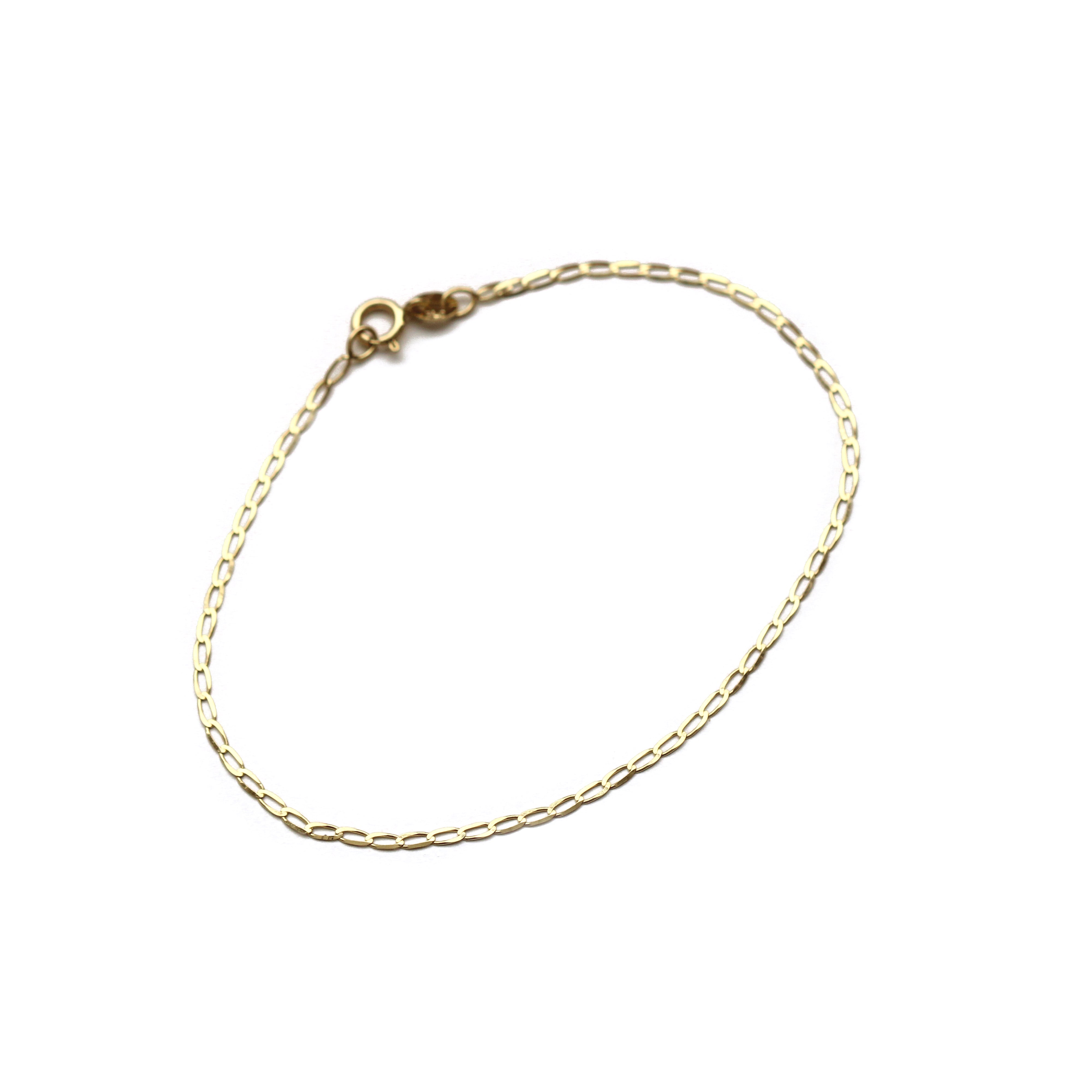 Elongated Curb Bracelet - Easter Ahn Design