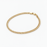 Lightweight Cuban Link Chain Bracelet
