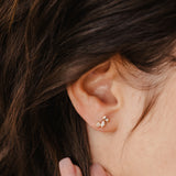Pear, Marquise + Baguette Diamond Earrings