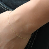 Petite Paperclip Chain Bracelet