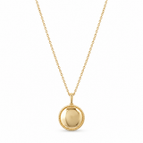 Beaded circle necklace