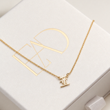 Custom Heritage Mini Love Letter Name Necklace - Korean/Chinese/Japanese characters