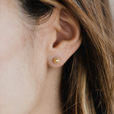 Mini Half Dome Earrings