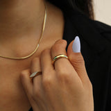 Rounded dome tapered band (large)