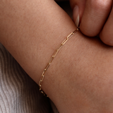 Elongated Link Bracelet