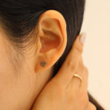 Solid Heart Earrings