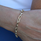 Rounded Paperclip Bracelet