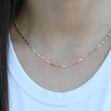 Facet Chain Necklace