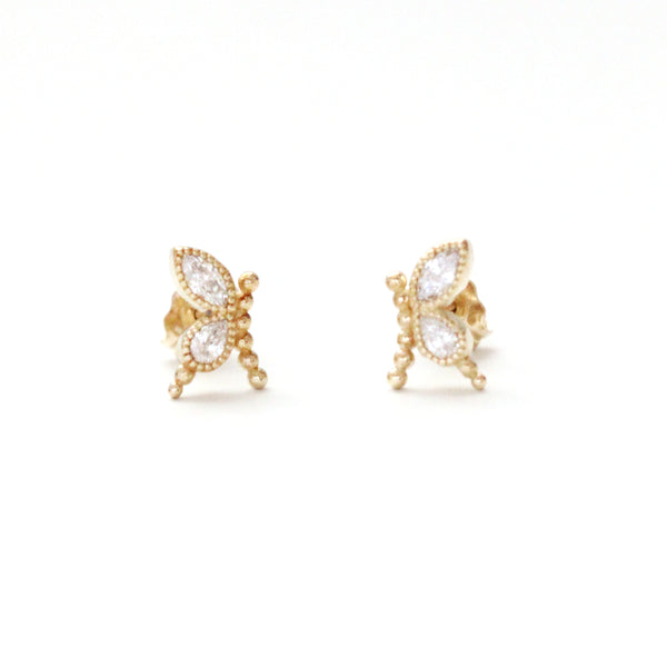 Butterfly Diamond Earrings