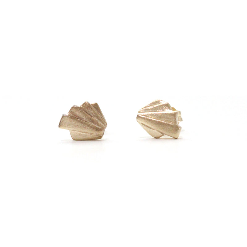 Satin step earrings