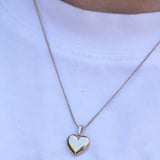 Grande Puffy Heart Necklace