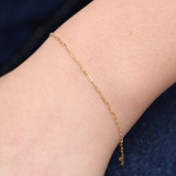 Petite Paperclip Chain Bracelet