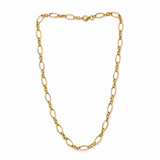 Oval Tandem Link Chain Necklace