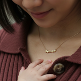 Mini Love Letters "mama" necklace