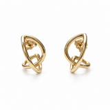 Sculptural wire Hoop earrings