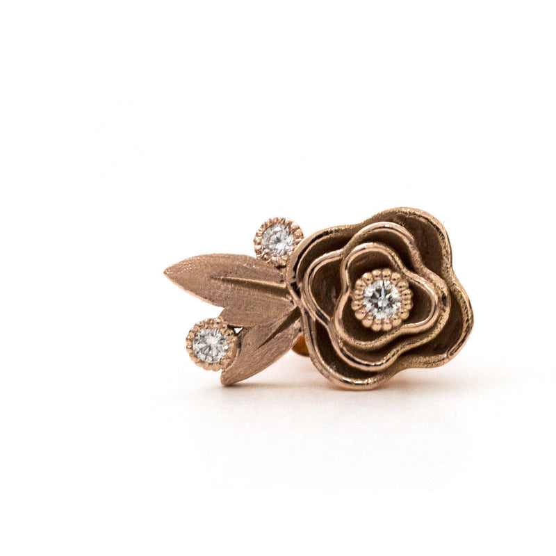 Rose Bouquet Earrings - Easter Ahn Design