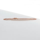 15 Stone Diamond Bezel Bracelet - Easter Ahn Design