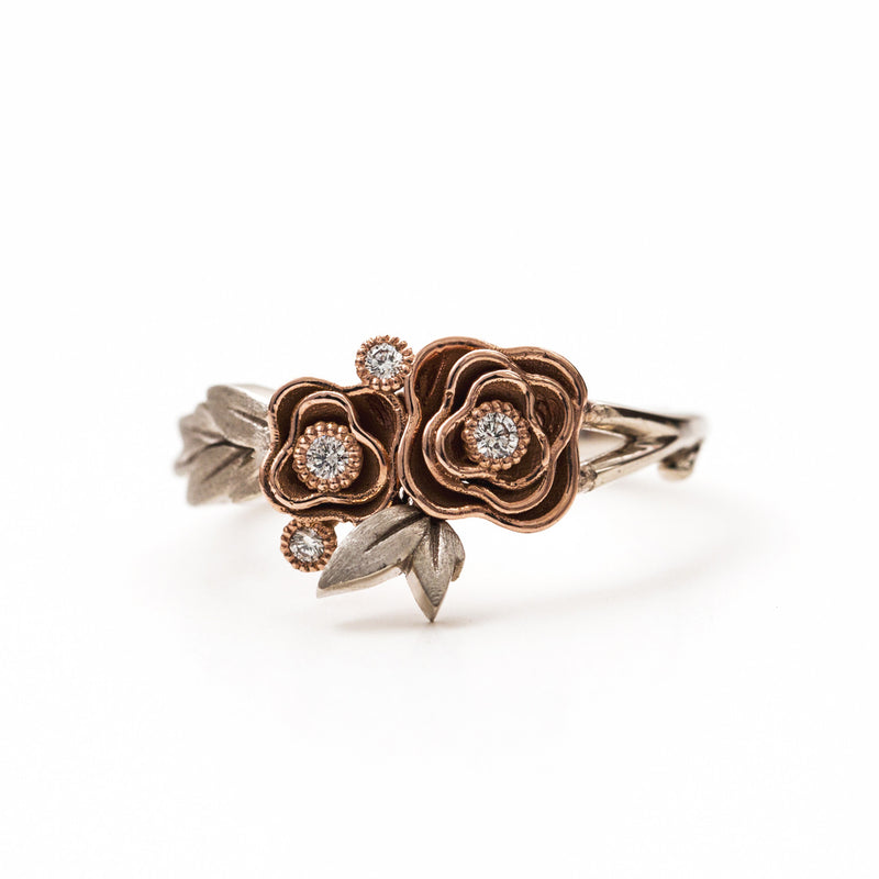 Rose Bouquet Ring - Easter Ahn Design