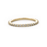 Scalloped Diamond Band - Easter Ahn Design