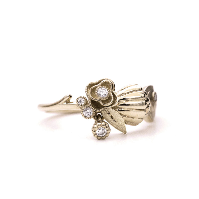 Chickory Rose Bouquet Ring - Easter Ahn Design