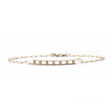 Ball & Bezel Double Beaded Bracelet - Easter Ahn Design