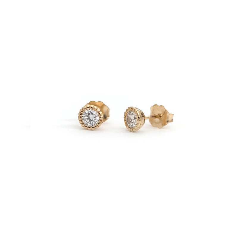 Diamond Bloom Earrings - Easter Ahn Design