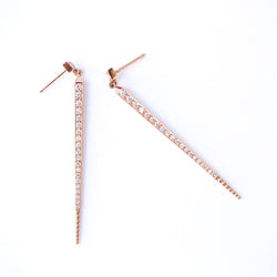 Diamond Spike Earrings - Easter Ahn Design