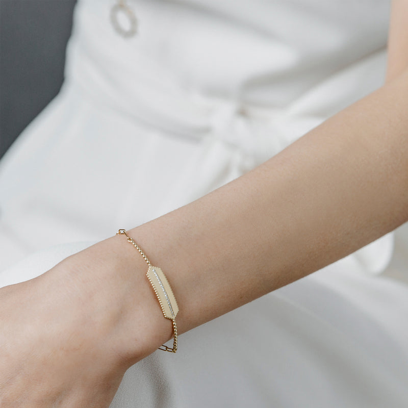 Gold Paperclip Bracelet - Small – Andrea Montgomery Designs