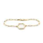 Hexagon Diamond Bracelet - Easter Ahn Design