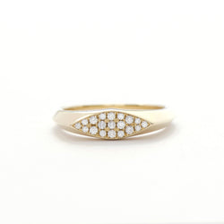 Diamond Marquise Band - Easter Ahn Design