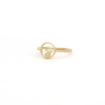 Love Letter Disc Ring - Easter Ahn Design
