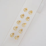 Love Letter Disc Earrings - Easter Ahn Design