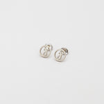 Love Letter Disc Earrings - Easter Ahn Design