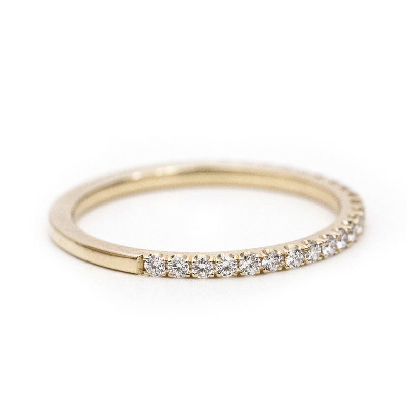 The Classic Pave Band - Easter Ahn Design