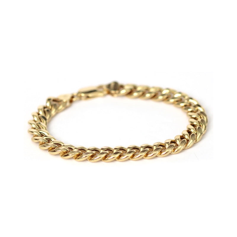 Lightweight Curb Chain Bracelet (Large) - Easter Ahn Design