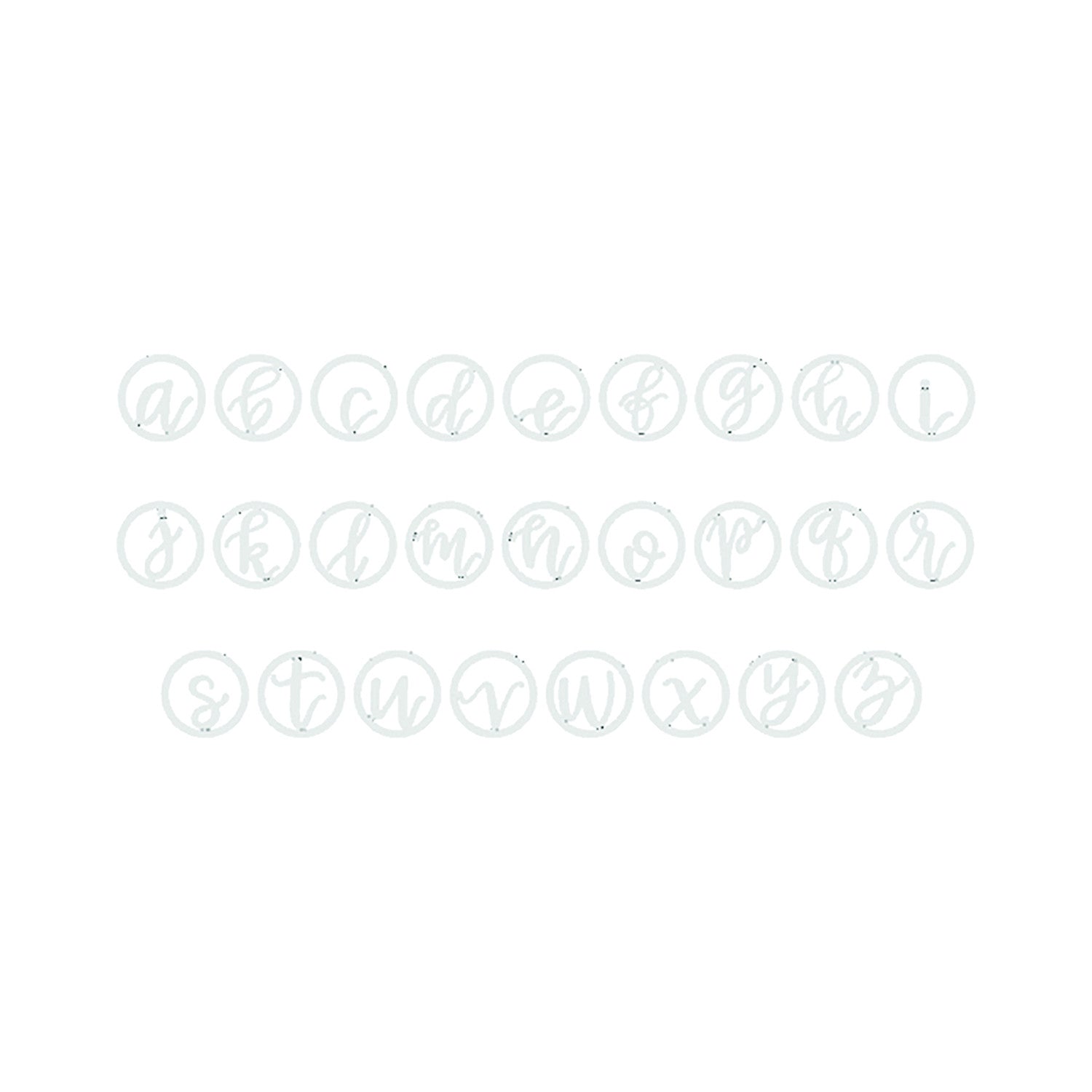 Love Letter Disc Necklace (Yellow Gold) - Easter Ahn Design
