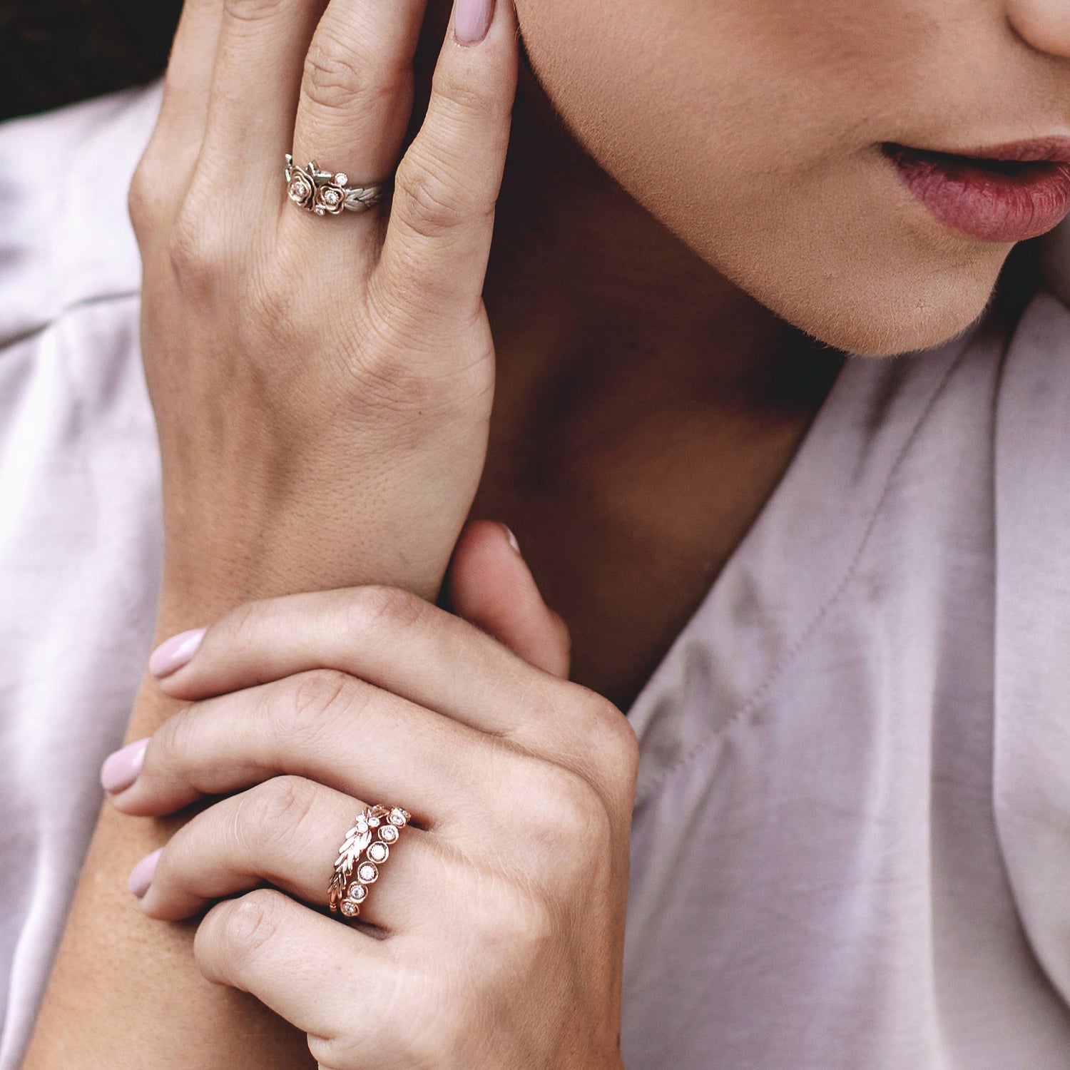 Rose Bouquet Ring - Easter Ahn Design