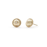 Half Dome Diamond Earrings - Easter Ahn Design