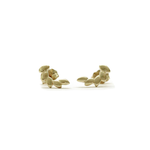 Marquise Curved Earrings - Easter Ahn Design