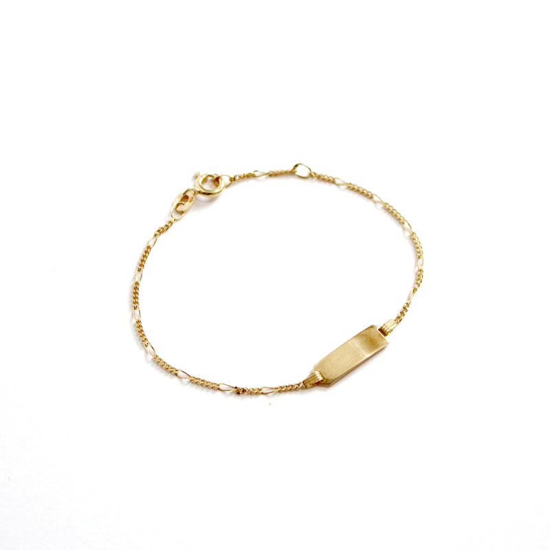 Figaro Chain ID Bracelet - Easter Ahn Design