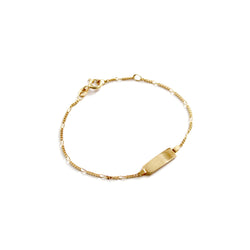 Figaro Chain ID Bracelet - Easter Ahn Design