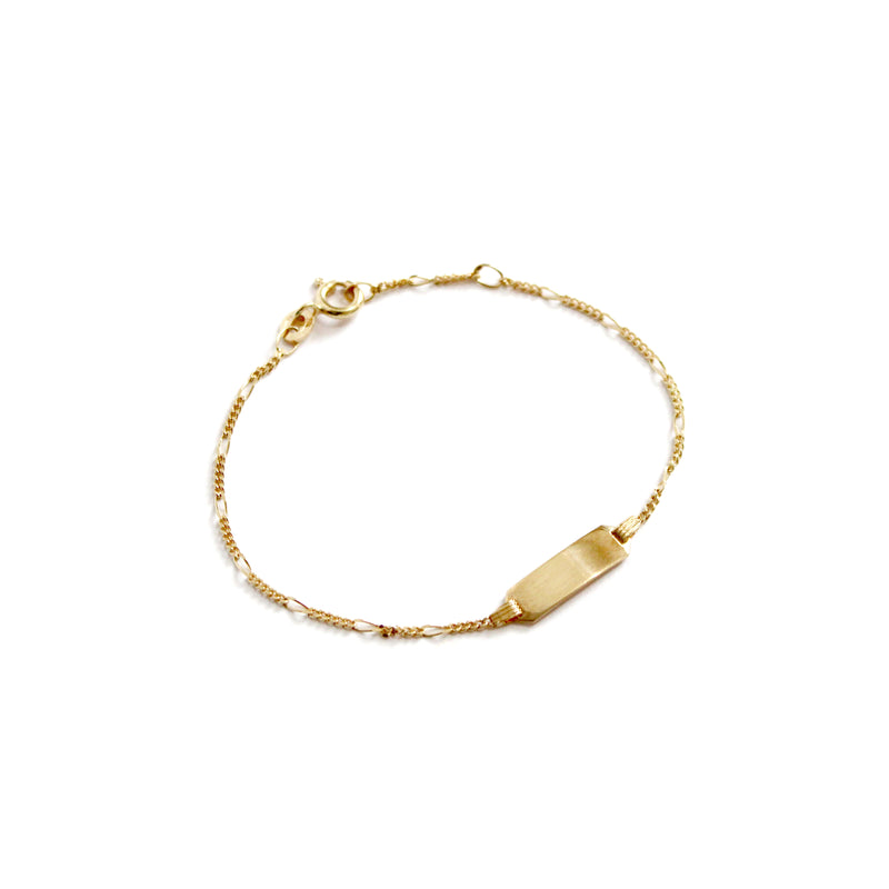 Figaro Chain ID Bracelet - Easter Ahn Design