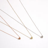 Mini Love Letter Heart Necklace - Easter Ahn Design