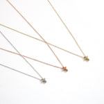 Mini Love Letter Cross Necklace - Easter Ahn Design
