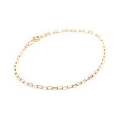 Mini Paperclip Chain Bracelet - Easter Ahn Design