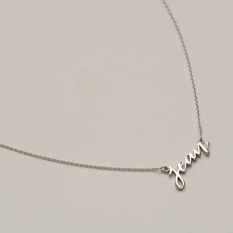 Custom Mini Love Letter Name Necklace