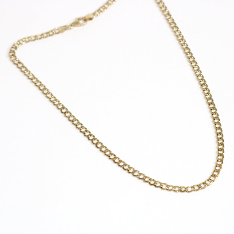 Lightweight Curb Chain Necklace - Easter Ahn Design