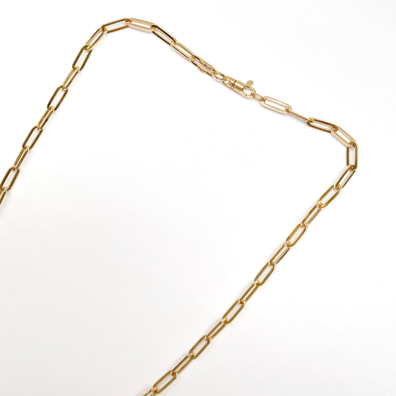 Paperclip Chain Necklace - Easter Ahn Design